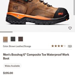 Men's Bosshog 6" Composite Toe Waterproof Work Boots