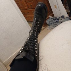 Harley Davidson Vintage Knee High Riding Boots