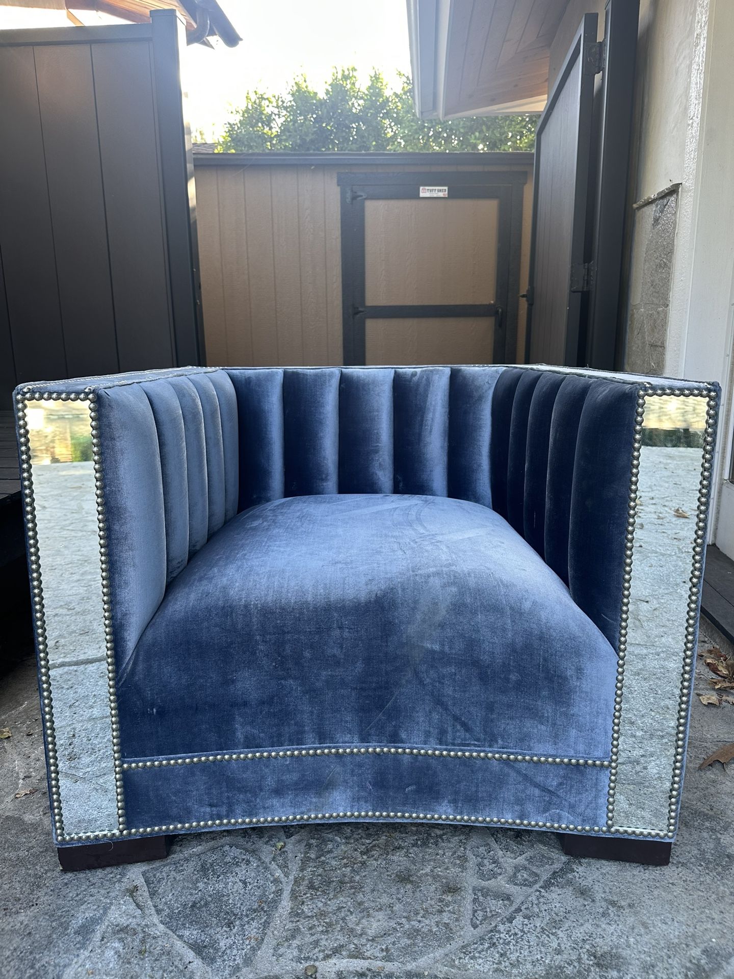 Luxury Sofá Mirror Chair