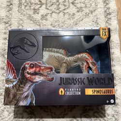 Jurassic World Hammond Collection Spinosaurus True FX Dinosaur Figure New