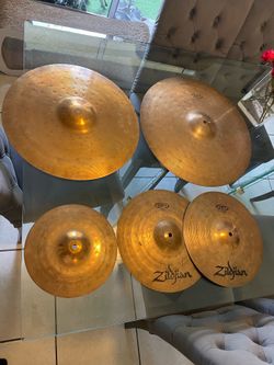 Zildjian ZBT drum cymbal set