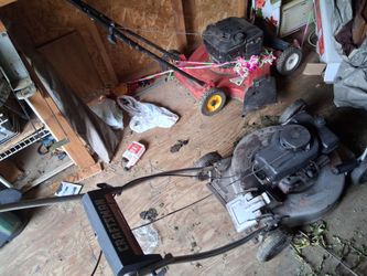Two Gas Lawn Mowers— AS-IS