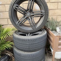 AUDI RIMS AND TIRES