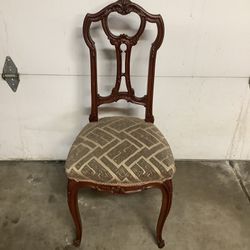 Victorian Era Vanity Chair 