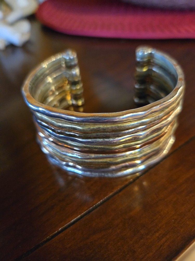 Beautiful new multi colored cuff bracelet