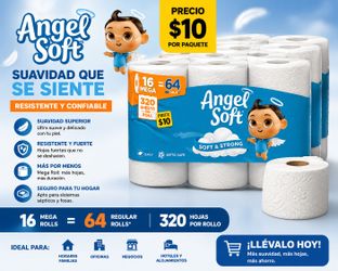 Angel soft toilet paper