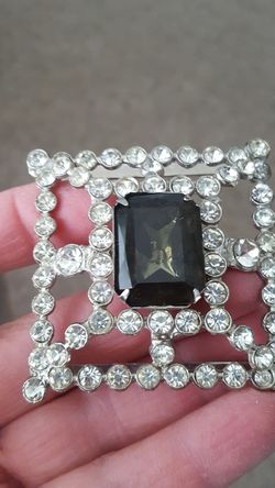 Vintage scarf or belt embellishment