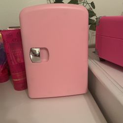 Pink Mini Fridge