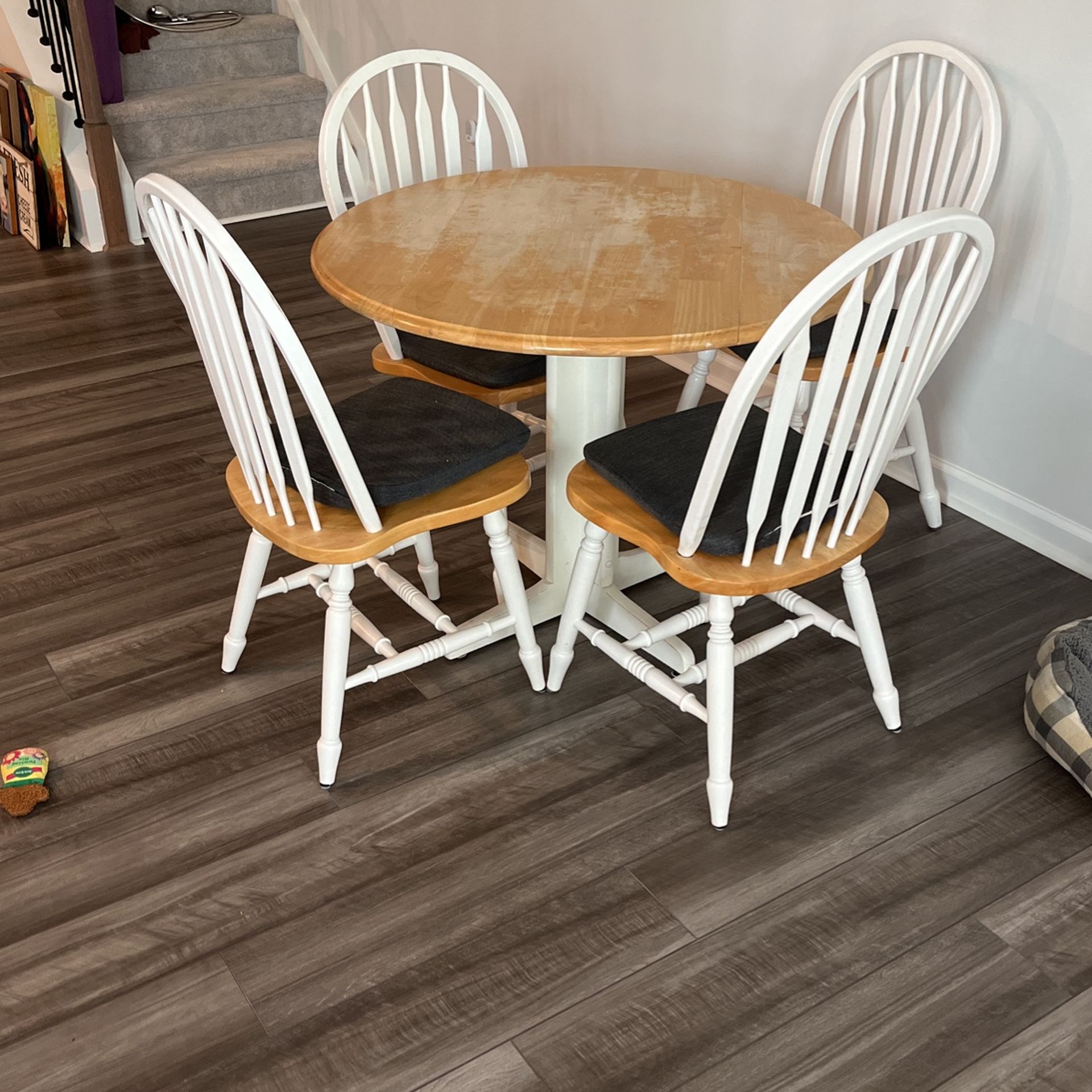 Dining Table Set 4 Chairs