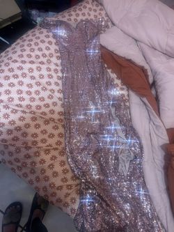 Rose gold Prom Dress
