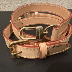Louis Vuitton 2-piece Thick Vachetta Leather Strap
