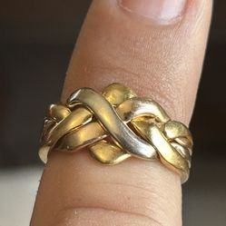 UnoAerre 18k Yellow/White/Rose Gold 