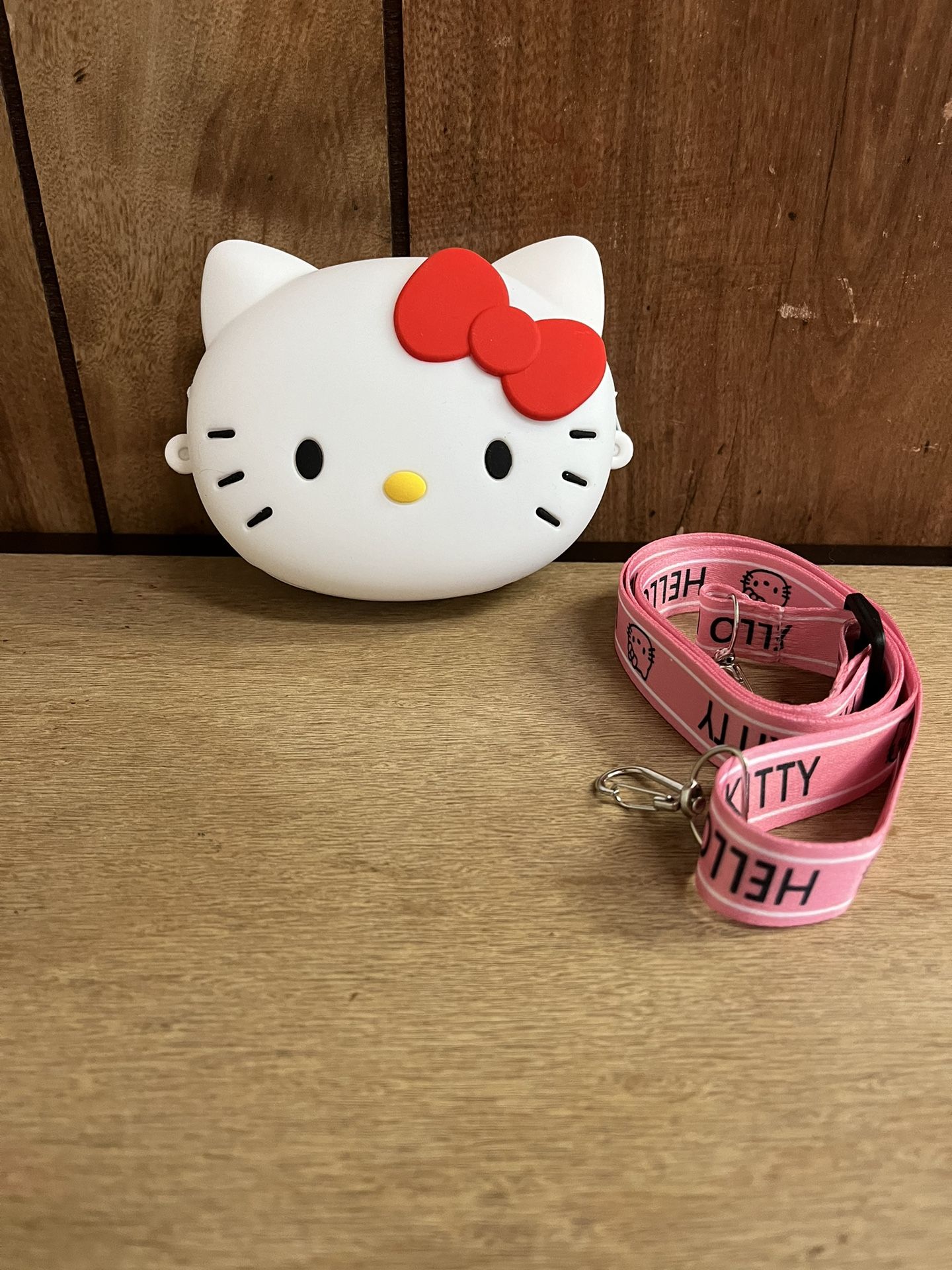 Brand New Hello Kitty Silicone Coin Purse.