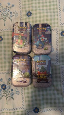 Pokemon lumiose tins