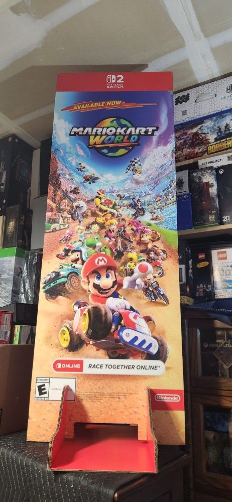 MarioKart World/ Nintendo Switch 2 Standee