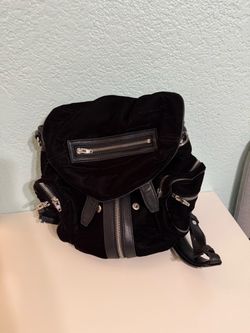 Black Backpack purse