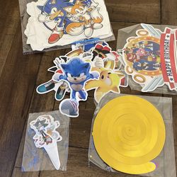 Sonic party decorations