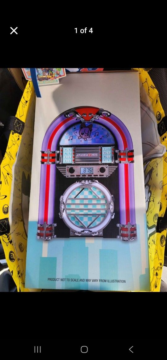 Pokemon center jukebox Anaheim Worlds