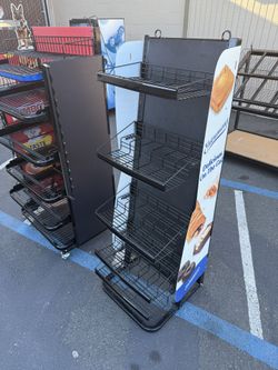 Movable shelving for retail convenience store