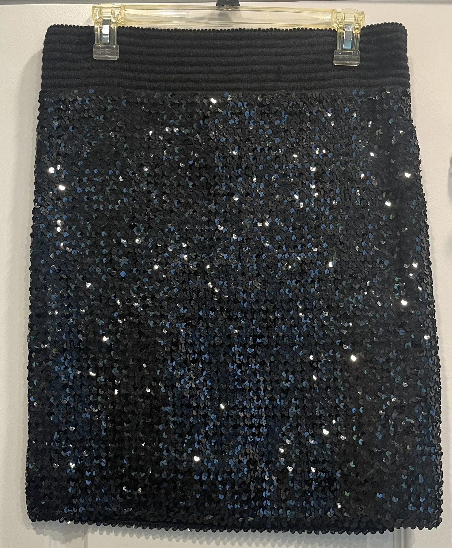 Women’s Multi-Functional Black Sequin Dress- Size 14