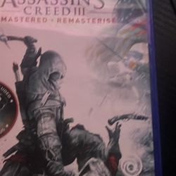 Assasins Creed III Remastered PS4
