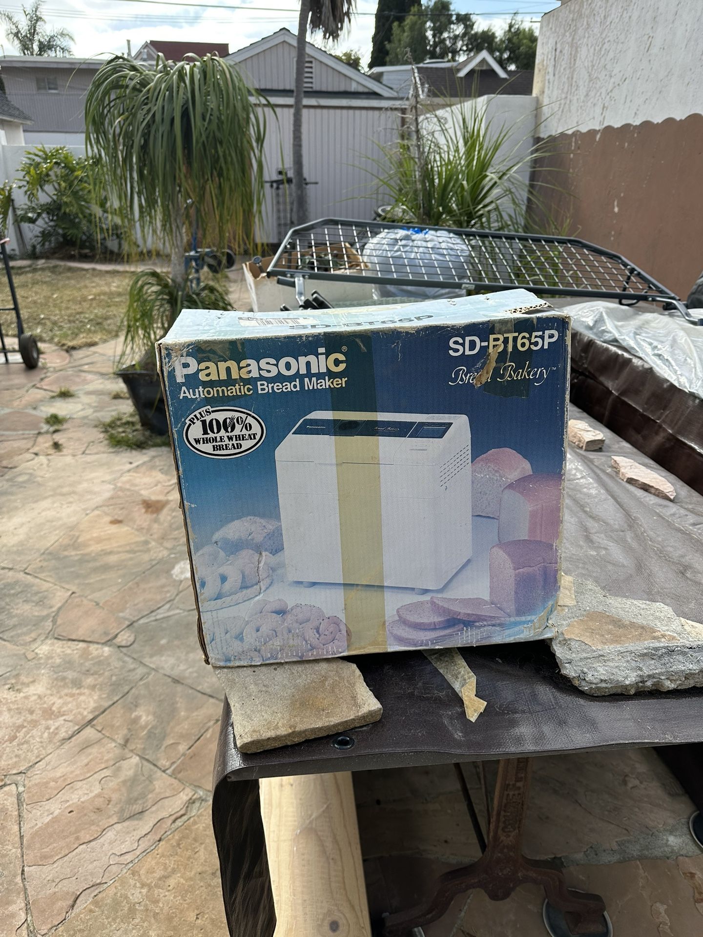 Panasonic bread machine maybe used once