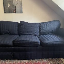 Navy Blue Couch 