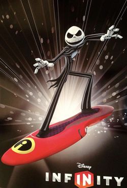 Disney Infinity Jack Skellington GITD Poster