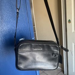 Men’s Leather Coach Bag