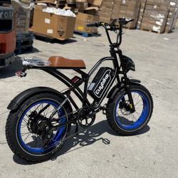 EUYBIKE S4 Long Range Moped-Style Electric Bike Peak 1500w-32mph-range 100miles