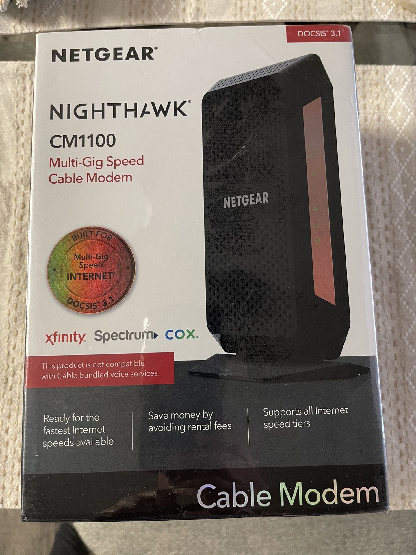 Netgear Nighthawk CM1100 Cable Modem