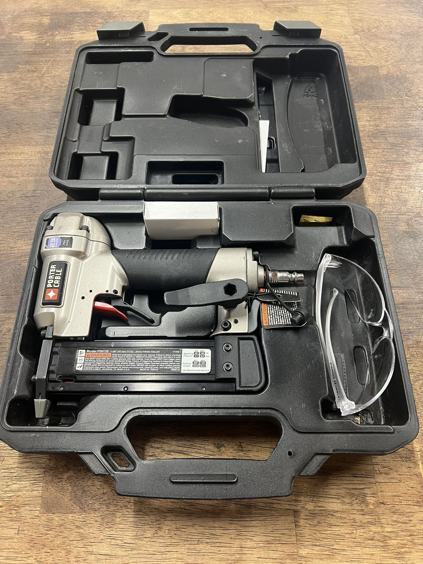 Porter Cable Finish Nailer PIN138