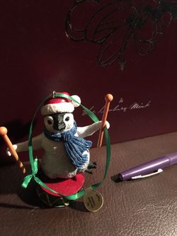 Penguin Ornament the Danbury mint collection