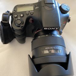 Sony A77 With 16-50mm, Sony 11-18mm, Sony 75-300mm Lens