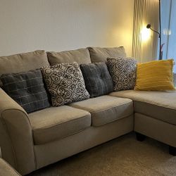 L-shaped Sectional Sofa with Armchair