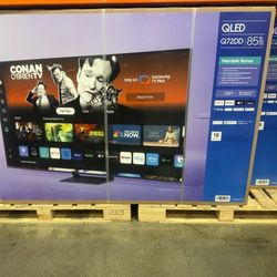 85" Screen QLED BY SAMSUNG 2024 MODEL. WE OFFER DELIVERY AND FINANCING