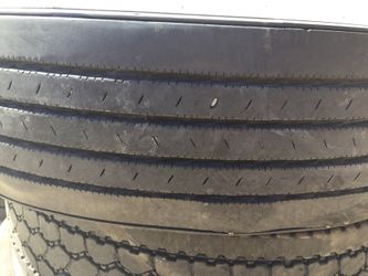 Semi truck tires
