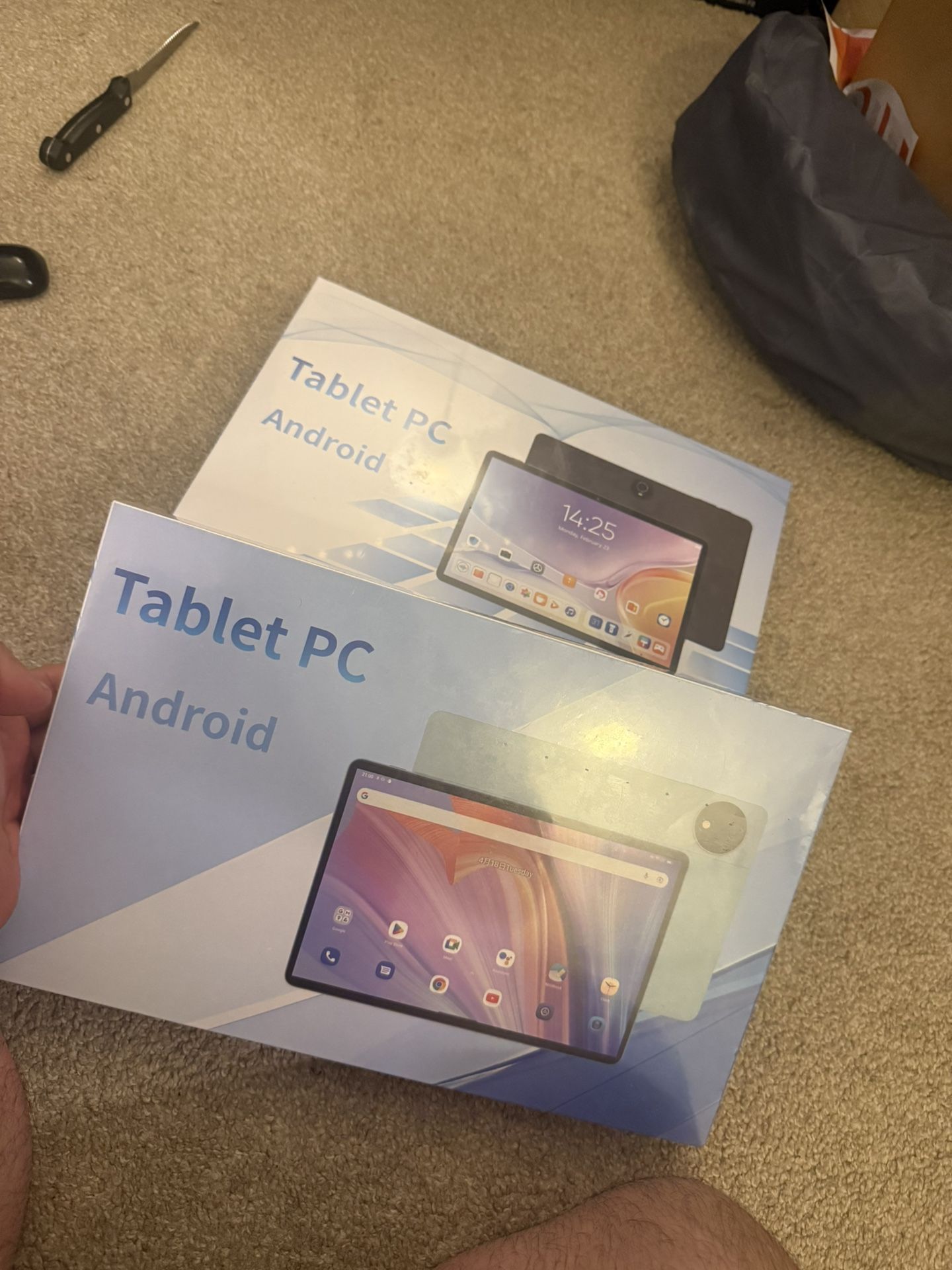 Tablet, Android 15 Tablet with 11 inch LCD Display, 12GB RAM + 128GB Storage 1TB Expand, T7200 Octa-Core Processors, 8000mAh, Widevine L1, GPS, Dual