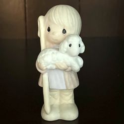 Christmas Decor Nativity Shepherd Precious Moments