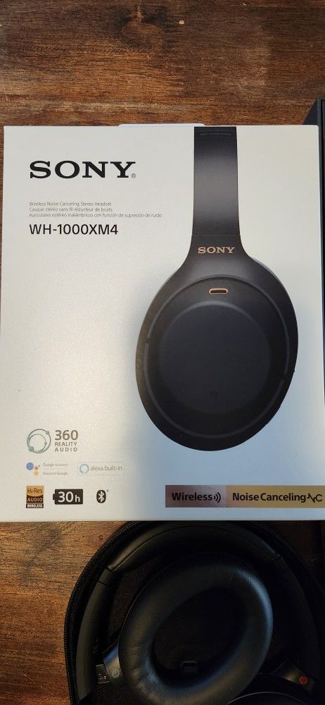 Sony WH-1000XM4 Noise Canceling Headphones