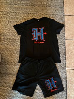 Htown Graphic T-Shirt and Shorts Set