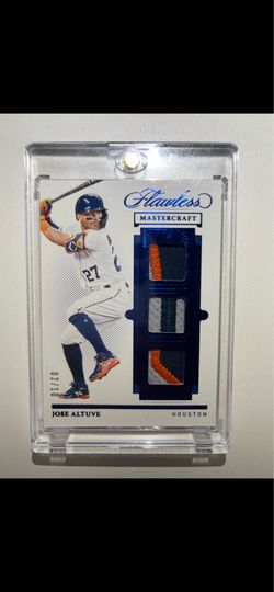 2021 Flawless Mastercraft Jose Altuve Triple Patch #2/10
