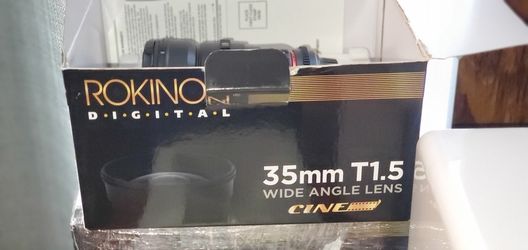 Rokinon Lens For Canon Cameras 35mm