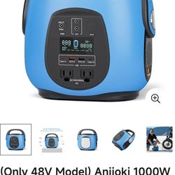 Only 48V Model) Aniioki 1000W lnverter