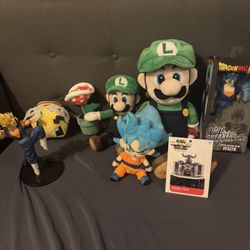 Nintendo Figure/Plushie Lot 