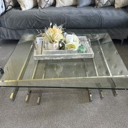 Clear Coffee Table