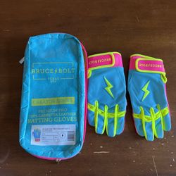  Bruce Bolt Batting Gloves $65 OBO Small
