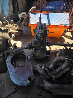 Used but good stock vw transmission