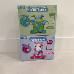 BUILD YOUR OWN PLUSH BUDDY LOT (x2) BRAND NEW IN BOX