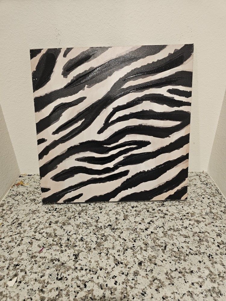 Zebra Print Wall Art